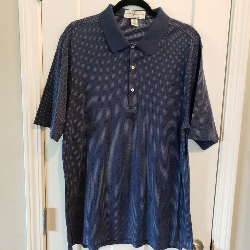 Men's Fairway & Greene Polo Size Large